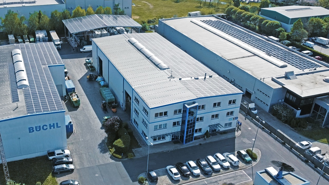 BÜCHL telephely légifelvétel